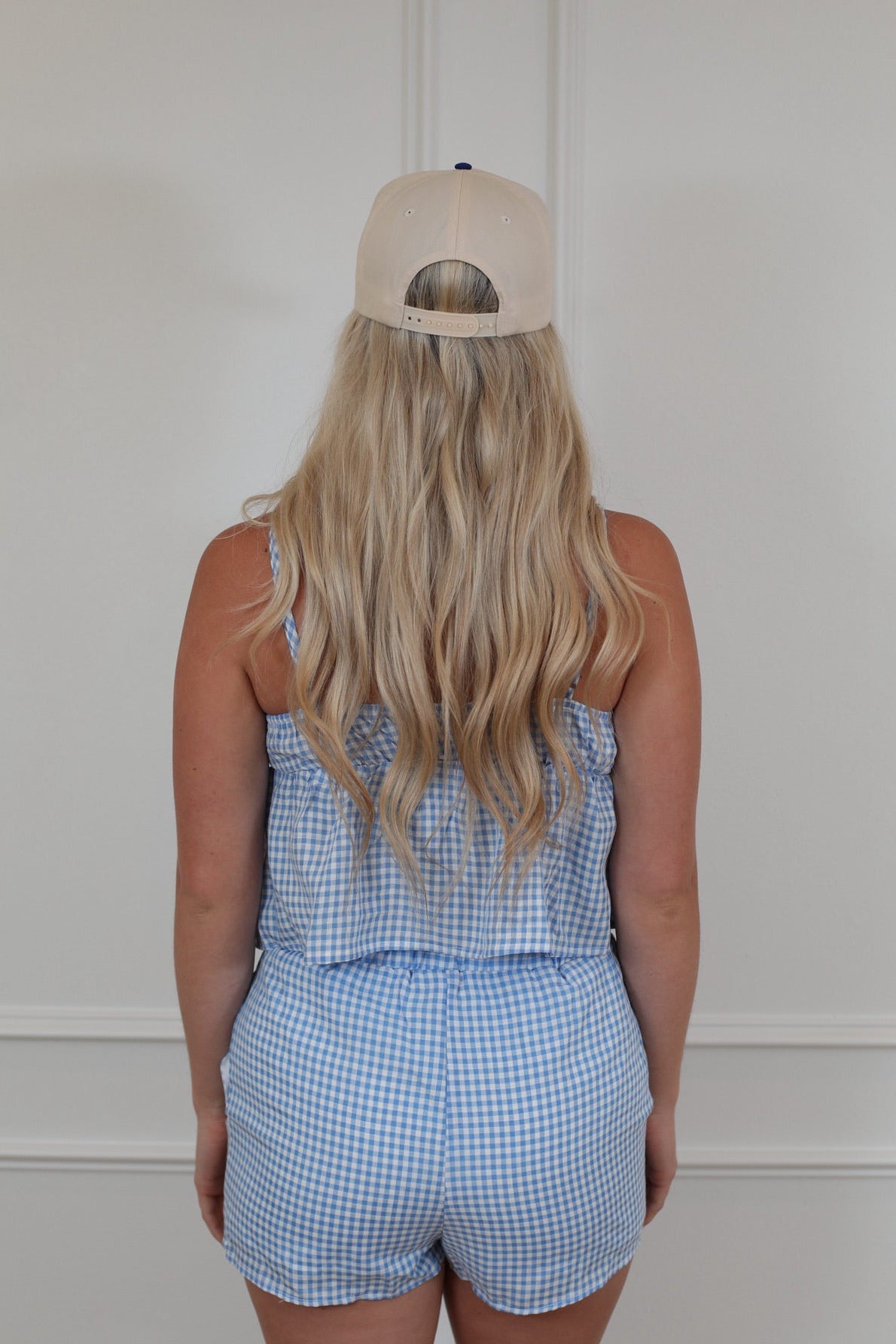 Baby Blues Gingham Set