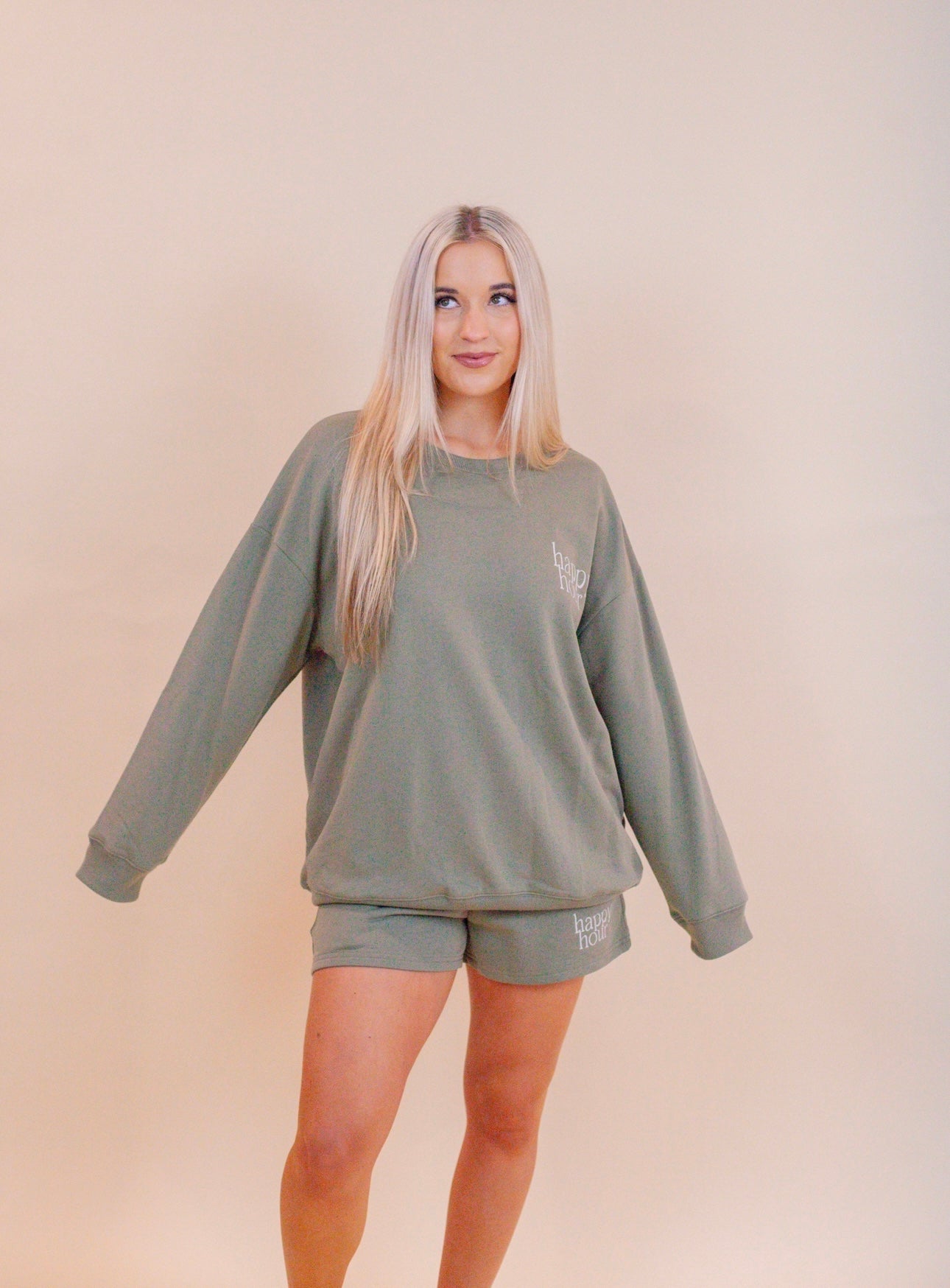 Happy Hour Sweat Set