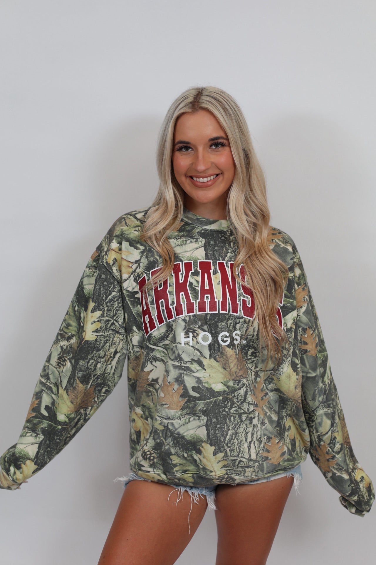 Camo Hogs Sweatshirt