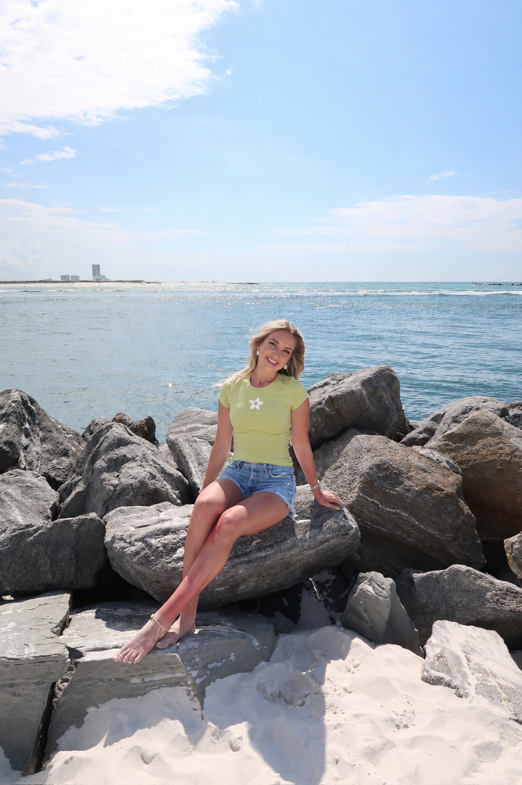 Lime Baby Tee