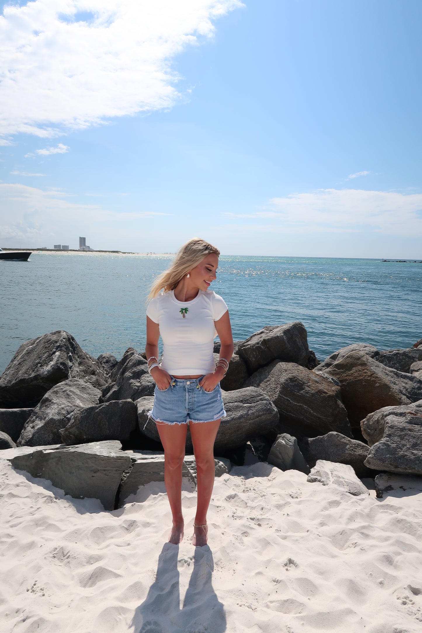 Palm Baby Tee