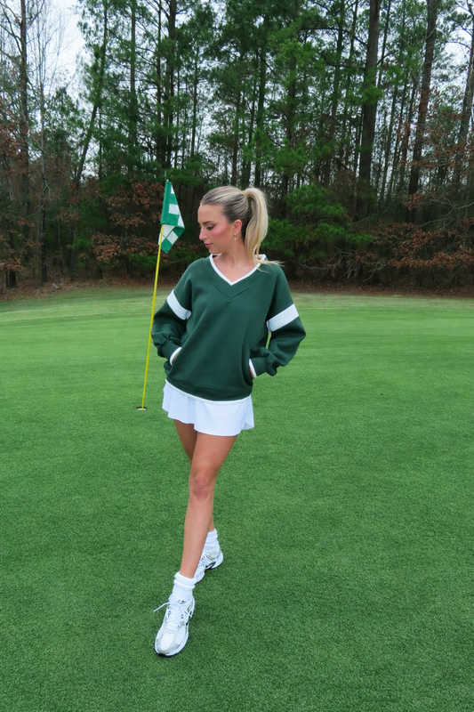 Caddie V-Neck Pullover