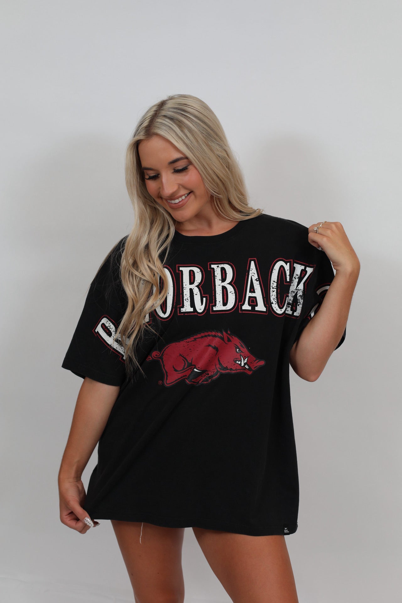 Razorbacks Oversized Graphic Tee