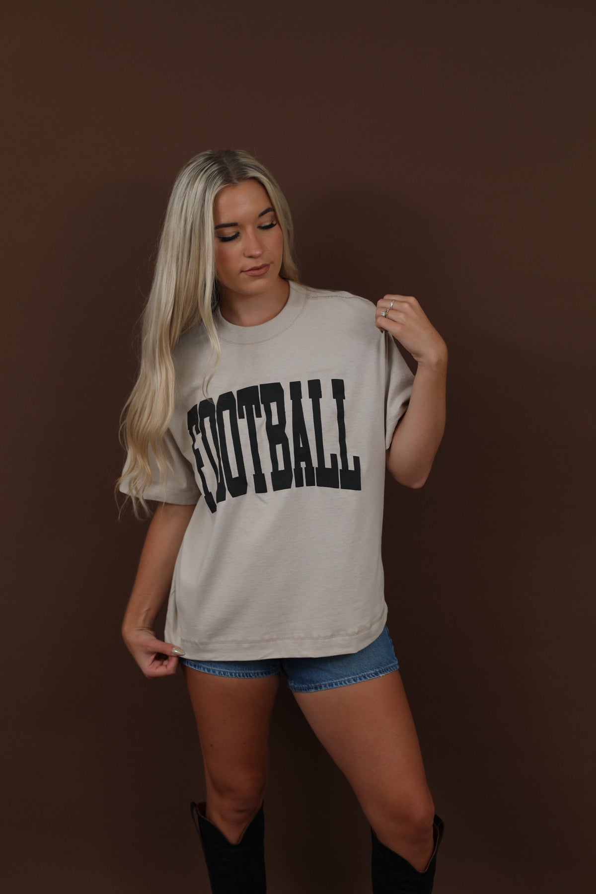 Football Oversized Boxy Tee