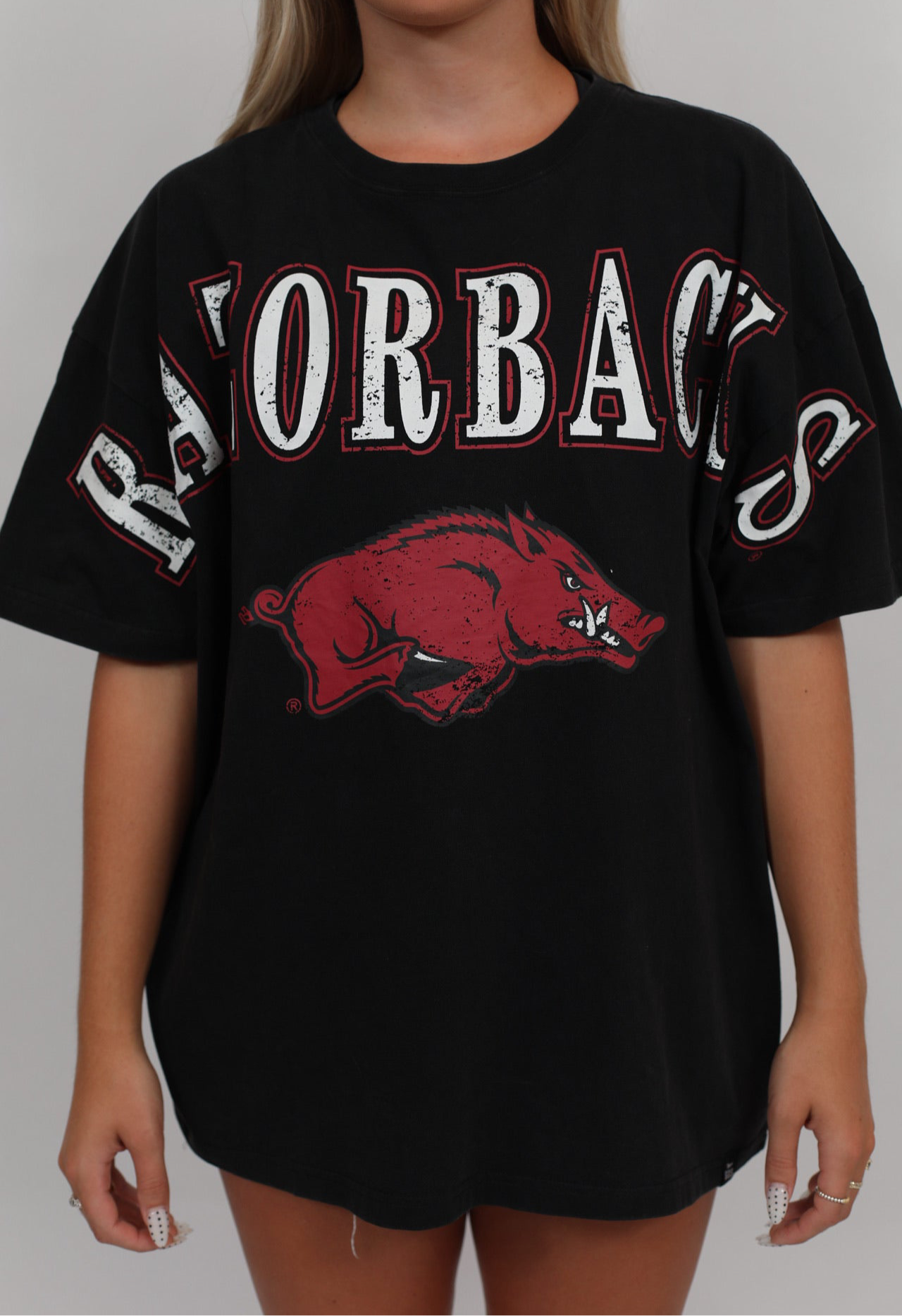 Razorbacks Oversized Graphic Tee